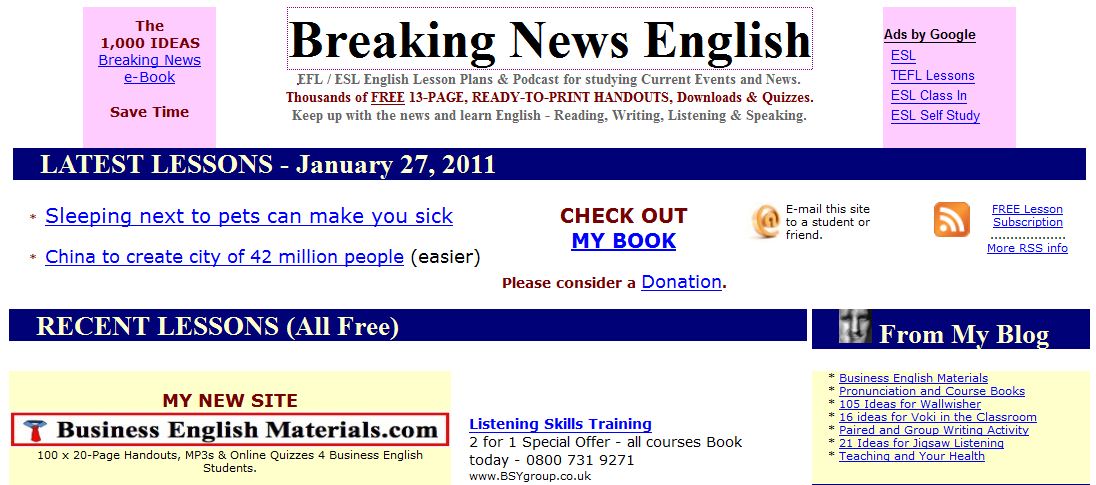 easy english news breaking news english articles